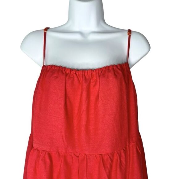 Charlie Holiday Anthropologie Women’s L Jenna Maxi Dress NEW - Picture 4 of 16